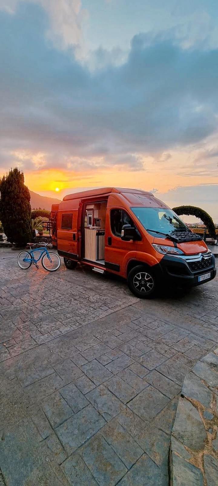 Furgoneta Camper Canarias Campeggio Puerto de la Cruz (Tenerife)